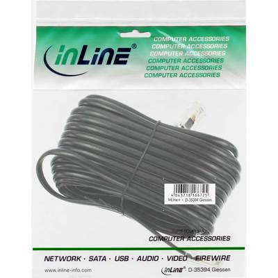 InLine® ISDN Anschlußkabel, RJ45 Stecker / Stecker (8P4C), 20m (Produktbild 11)