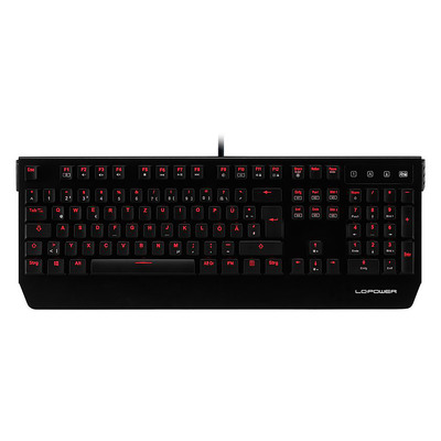LC-Power LC-KEY-MECH-1 Mechanische Gaming Tastatur, USB, schwarz (Produktbild 2)