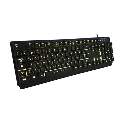 LC-Power LC-KEY-4B-LED Beleuchtete LED-Tastatur DE, USB, schwarz (Produktbild 6)