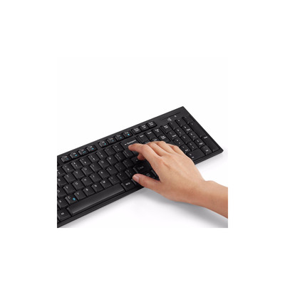 Perixx PERIBOARD-810B DE, Bluetooth Tastatur, schwarz (Produktbild 3)