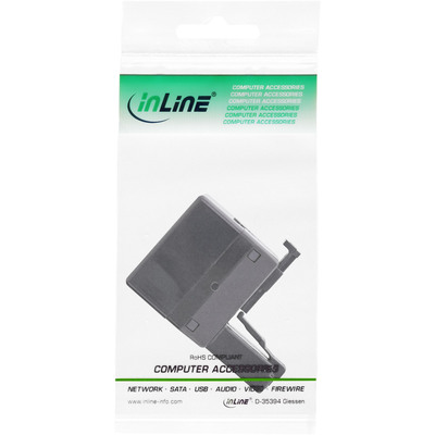 InLine® ISDN Verteiler, 1x RJ45 Stecker an 2x RJ45 Buchse, ohne Endwiderstand (Produktbild 3)