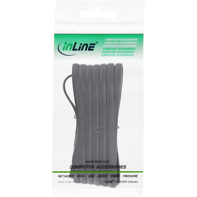 InLine® Modular Verlängerung, RJ12 Stecker / Buchse, 2m (Produktbild 2)