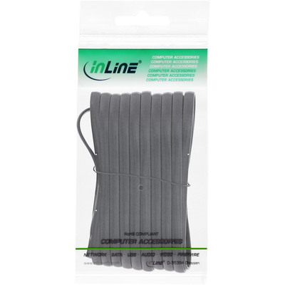 InLine® Modularkabel RJ12, Stecker / Stecker, 6adrig, 6P6C, 10m (Produktbild 2)