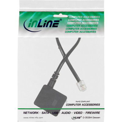 InLine® TAE Adapterkabel, RJ11 Stecker auf TAE-N Buchse (Produktbild 2)