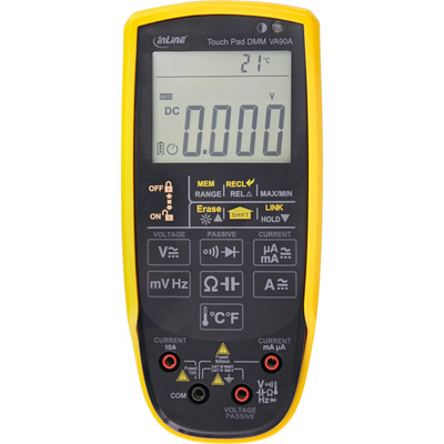 InLine® Multimeter mit Touch-Pad und beleuchtetem Display, CAT III / CAT IV (Produktbild 2)