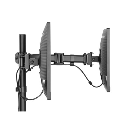 InLine® Tischhalterung, für 2x TFT/LCD/LED bis 68cm (27), max. 2x8 kg (Produktbild 3)