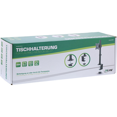 InLine® Tischhalterung, für LCD-/LED-Display bis 69cm (27), max. 10kg (Produktbild 6)