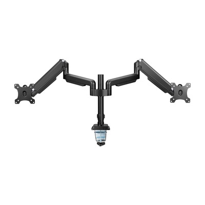 InLine® Tischhalterung mit Lifter, für zwei Monitore bis 82cm (32), 9kg (Produktbild 3)