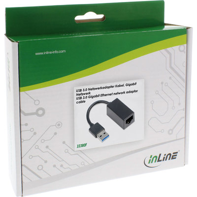InLine® USB 3.0 Netzwerkadapter Kabel, Gigabit Netzwerk (Produktbild 11)