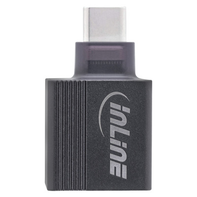 InLine USB 3.2 zu 1 Gb/s Netzwerkadapter, USB Typ-C zu RJ45 (Produktbild 3)