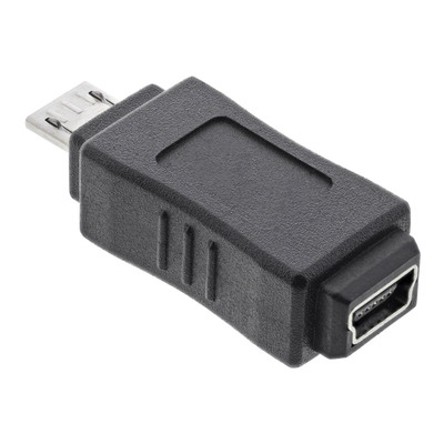 InLine® Micro-USB Adapter, Micro-B Stecker an Mini USB 5-pol Buchse (Produktbild 2)