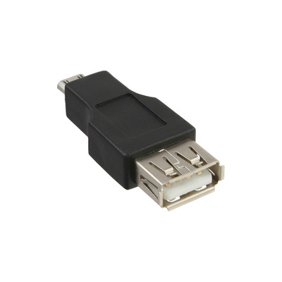 InLine® Micro-USB Adapter, Micro-B Stecker an USB A Buchse (Produktbild 2)