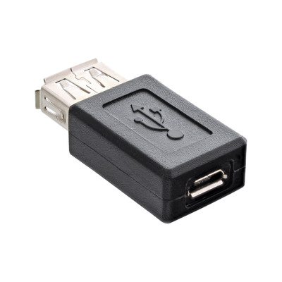 InLine® Micro-USB Adapter, USB A Buchse an Micro-USB B Buchse (Produktbild 2)