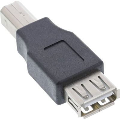 InLine® USB 2.0 Adapter, Buchse A auf Stecker B (Produktbild 2)