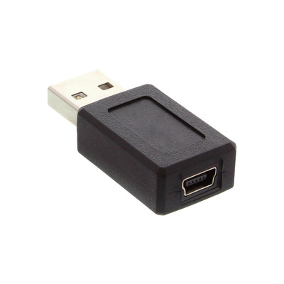 InLine® USB 2.0 Adapter, Stecker A auf Mini-5pol Buchse (Produktbild 2)