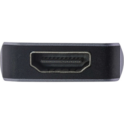 InLine® Multifunktions-Hub USB 3.2 Gen.1, 2x USB-A 5Gb/s + HDMI 4K/30Hz + Cardreader, Aluminium, grau  (Produktbild 5)