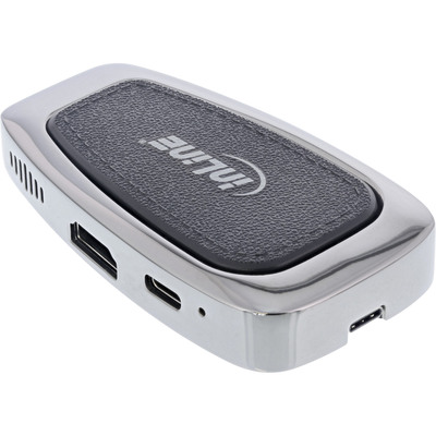 InLine® Multifunktions-Hub USB 3.2 Gen.2 USB-C (2x USB-A 10Gb/s + 1xHDMI 4K@60Hz + 1x USB-C 10Gb/s & PD 100W) (Produktbild 2)