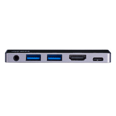 ATEN UH3238 USB-C Multiport Reise-Dockingstation mit Power-Pass-Through (Produktbild 3)