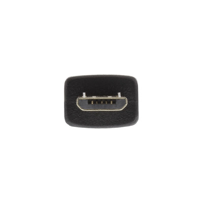 InLine® Micro-USB OTG Adapterkabel, Micro-B ST gewinkelt an USB A BU, 0,1m (Produktbild 2)
