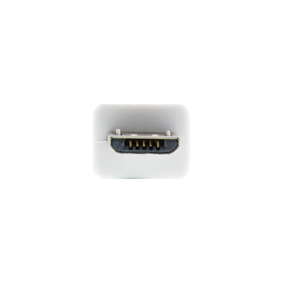 InLine® Micro-USB 2.0 Kabel, USB-A Stecker an Micro-B Stecker, weiß, 0,5m (Produktbild 2)
