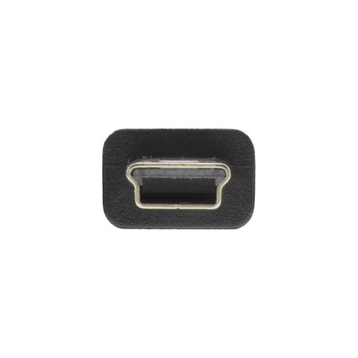 InLine® USB 2.0 Mini-Kabel, USB A ST an Mini-B ST (5pol.), schwarz, 0,5m (Produktbild 2)