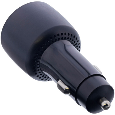 InLine® USB KFZ Stromadapter Power Delivery, 2x USB-C + QC 3.0 USB-A, schwarz (Produktbild 2)
