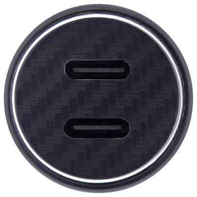 InLine® USB KFZ Stromadapter Power Delivery, 2x USB-C, schwarz (Produktbild 6)