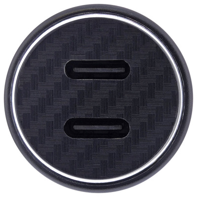 InLine® USB KFZ Stromadapter Power Delivery, 2x USB-C, schwarz, max. 33W (Produktbild 6)