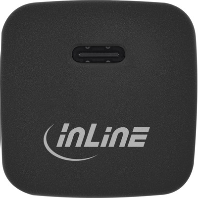 InLine® USB Netzteil, GaN Ladegerät Single USB-C, 33W, schwarz (Produktbild 6)