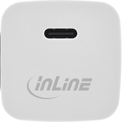InLine® USB Netzteil, GaN Ladegerät Single USB-C, 33W, weiß (Produktbild 6)