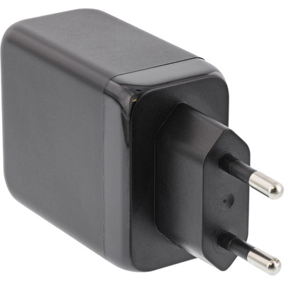 InLine® USB PD Netzteil, GaN Ladegerät, 3-Port, Dual USB-C + USB-A, 65W (Produktbild 2)