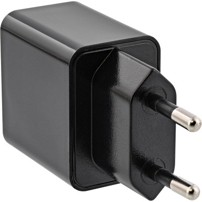 InLine® USB Ladegerät Single, Netzteil, 100-240V zu 5V/2,5A, schwarz (Produktbild 2)