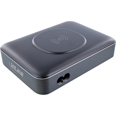 InLine® Qi Powerstation Multiport, Netzteil, Ladegerät, Wireless charging (Produktbild 2)