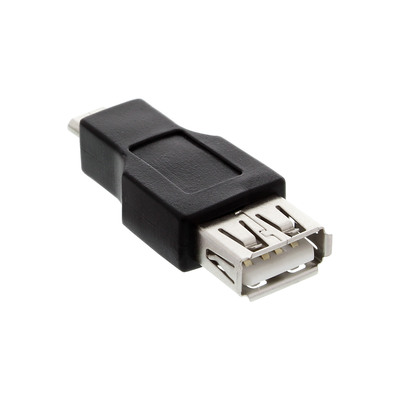 InLine® Micro-USB OTG Adapter, Micro-B Stecker an USB A Buchse (Produktbild 2)
