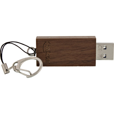 InLine® woodstick USB 3.0 Speicherstick, Walnuss, 32GB (Produktbild 3)
