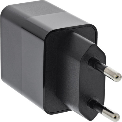 InLine® USB PD Netzteil Ladegerät Single USB-C, Power Delivery, 20W, schwarz (Produktbild 2)