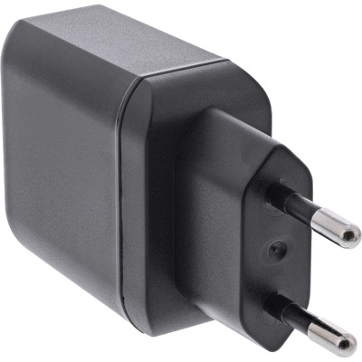 InLine® USB PD Netzteil Ladegerät Single USB-C, Power Delivery, 25W, schwarz (Produktbild 2)
