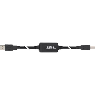 InLine® USB 2.0 Kabel, aktiv mit Signalverstärkung Repeater, A an B, 10m (Produktbild 2)