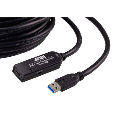 ATEN UE332C Verlängerungskabel, USB 3.2 Gen1, USB-A Stecker zu USB-C Buchse, 20m (Produktbild 2)