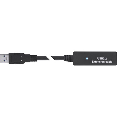 InLine® USB 3.2 Gen.1 Aktiv-Verlängerung, USB-A Stecker an USB-C Buchse, 5m (Produktbild 2)
