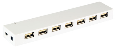 USB2.0 Hub 7-Port, inkl. 5V3A -- Netzteil+Anschlusskabel, EB2103 (Produktbild 1)