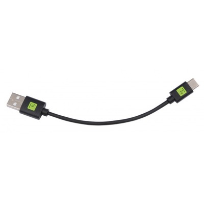USB2.0 Kabel Stecker Typ-A - Stecker USB -- Typ-C Schwarz 0,1 m, ICOC-MUSB20-CMAM01T (Produktbild 1)