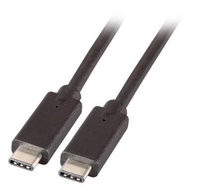 USB3.2 Gen 2x2 Superspeed+ Kabel,,Type -- C/M -C/M, 5A, 20Gbit, E-Mark, 0,5m