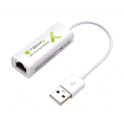 USB2.0 Konverter auf RJ45 Fast Ethernet -- , IDATA-ADAP-USB2TY2 (Produktbild 1)