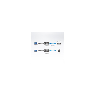 ATEN UC232B Konverter USB zu Seriell RS232 (RJ45) Adapterkabel, 1,2m (Produktbild 2)