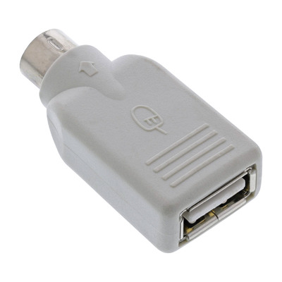 InLine® USB PS/2 Adapter, USB Buchse A auf PS/2 Stecker (Produktbild 2)