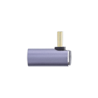 InLine® USB4 Adapter, USB-C Stecker/Buchse oben/unten gewinkelt, Aluminium, grau (Produktbild 6)