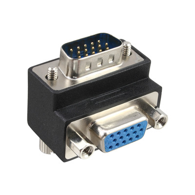 InLine® VGA Adapter 90° Winkel 15pol Stecker/Buchse (Produktbild 2)