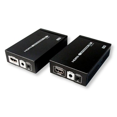 HDMI Extender HDBaseT IR 4K 3D, 90m, TX -- & RX, IDATA-EXT-E90 (Produktbild 1)