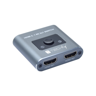 Techly 2x1 HDMI 2.1 8K Switch -- , IDATA-HDMI-2128KT (Produktbild 1)